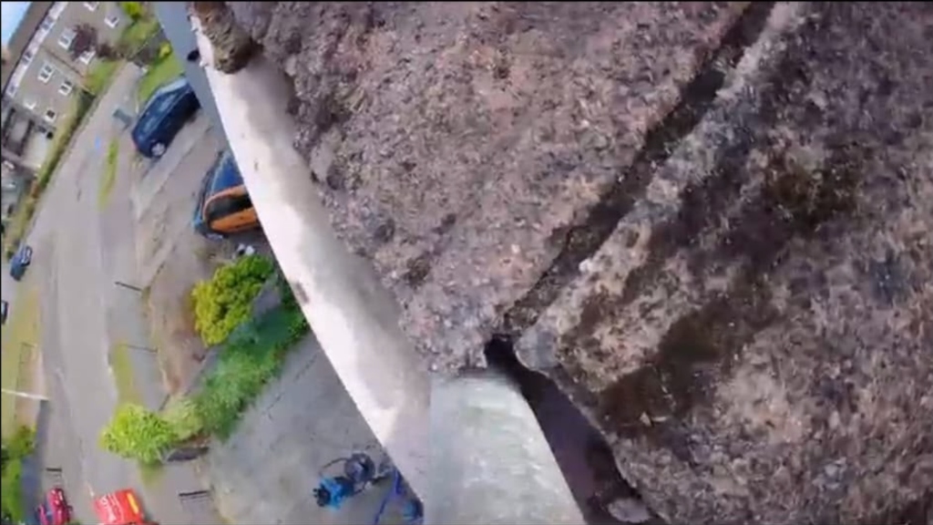 Real after gutter cleaning photo